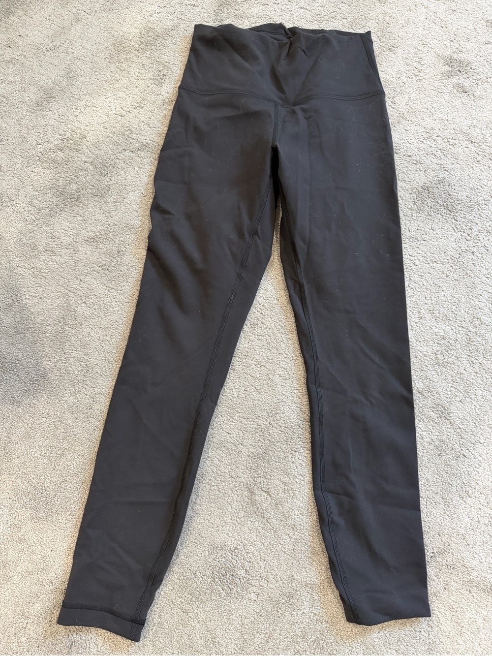 lululemon athletica Black High-Waist Full-Length Leggings